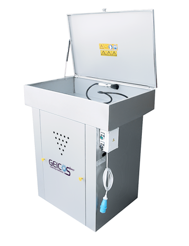 Top Cleaner 900, Elektrische Manuele Wastafel, 90L Vermogen